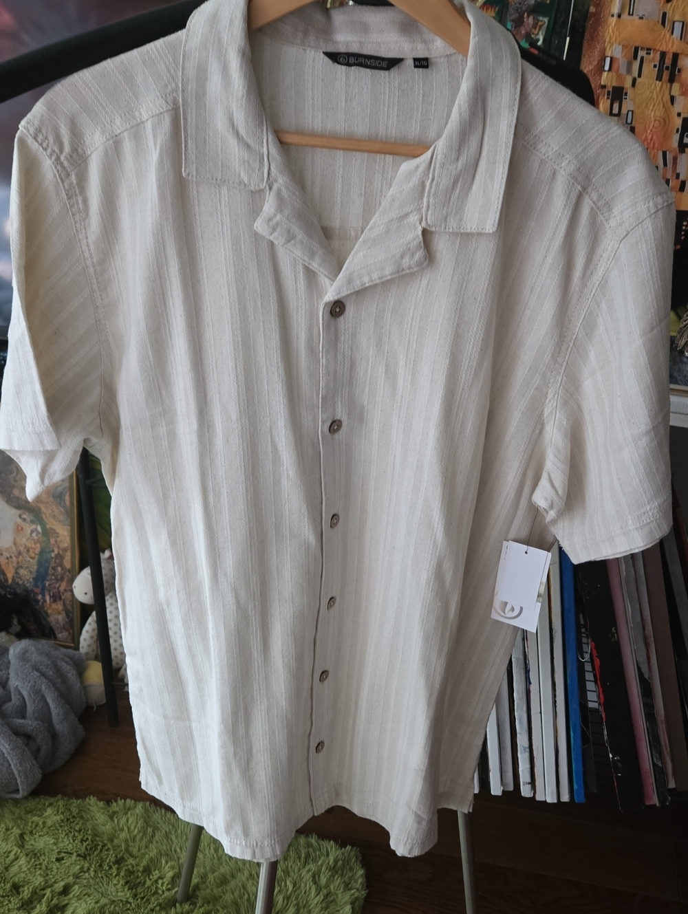 Linen Short Sleeve  men Or Women A Great Set With The Cotton Pants Listed